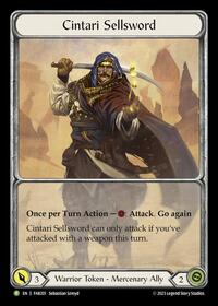 Cintari Sellsword - FAB201 (FAB201) [Flesh and Blood: Promo Cards]