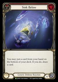 Sink Below (Red) - JDG020 (JDG020) [Flesh and Blood: Promo Cards]