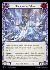 Shimmers of Silver - JDG026 (JDG026) [Flesh and Blood: Promo Cards]