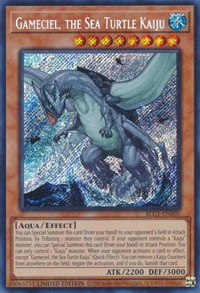 Gameciel, the Sea Turtle Kaiju (BLC1-EN005) [Battles of Legend: Chapter 1]