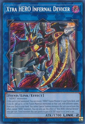 Xtra HERO Infernal Devicer (BLC1-EN009) - Battles of Legend: Chapter 1 Limited