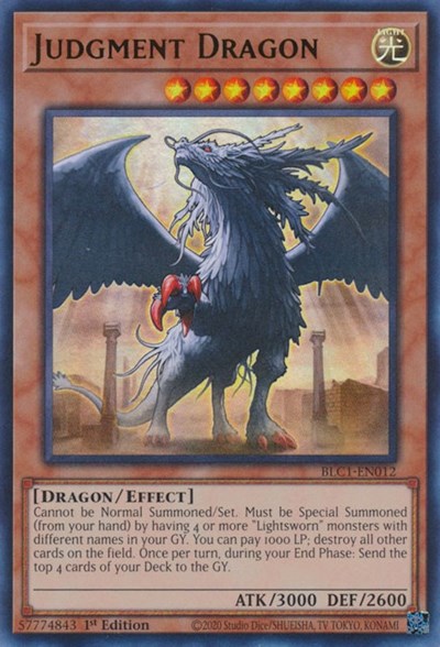 Judgment Dragon (BLC1-EN012) [Battles of Legend: Chapter 1]