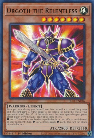 Orgoth the Relentless (BLC1-EN016) [Battles of Legend: Chapter 1]