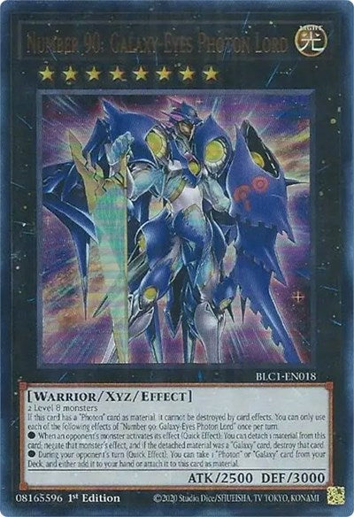 Number 90: Galaxy-Eyes Photon Lord (BLC1-EN018) [Battles of Legend: Chapter 1]
