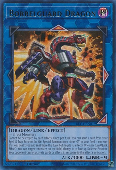 Borrelguard Dragon (BLC1-EN019) [Battles of Legend: Chapter 1]