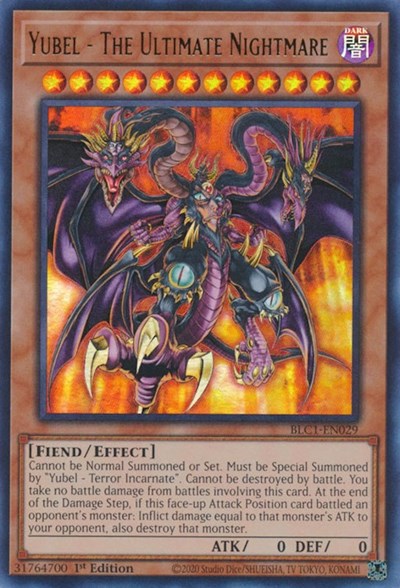 Yubel - The Ultimate Nightmare (BLC1-EN029) [Battles of Legend: Chapter 1]