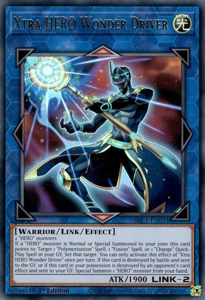 Xtra HERO Wonder Driver (BLC1-EN031) [Battles of Legend: Chapter 1]