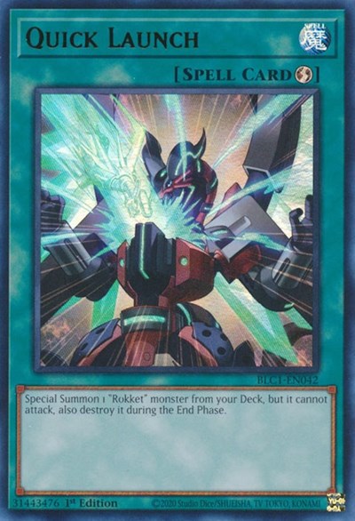 Quick Launch (BLC1-EN042) [Battles of Legend: Chapter 1]