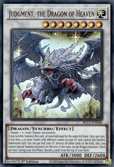 Judgment, the Dragon of Heaven (BLC1-EN046) [Battles of Legend: Chapter 1]