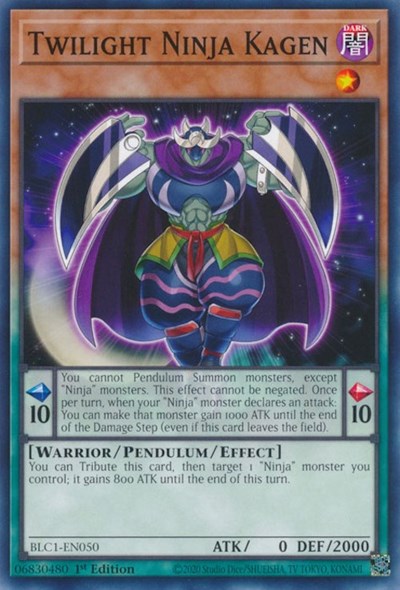 Twilight Ninja Kagen (BLC1-EN050) [Battles of Legend: Chapter 1]