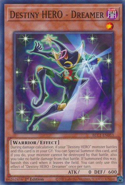 Destiny HERO - Dreamer (BLC1-EN053) [Battles of Legend: Chapter 1]