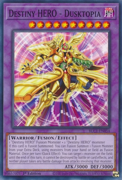 Destiny HERO - Dusktopia (BLC1-EN054) [Battles of Legend: Chapter 1]