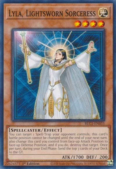 Lyla, Lightsworn Sorceress (BLC1-EN055) [Battles of Legend: Chapter 1]