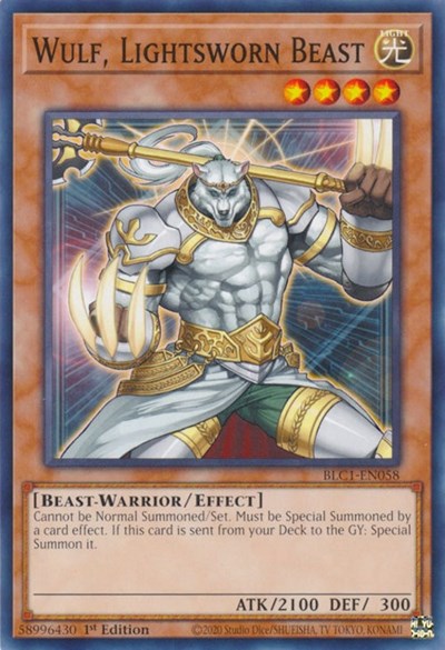 Wulf, Lightsworn Beast (BLC1-EN058) [Battles of Legend: Chapter 1]