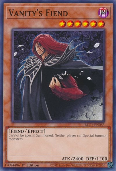 Vanity's Fiend (BLC1-EN063) [Battles of Legend: Chapter 1]