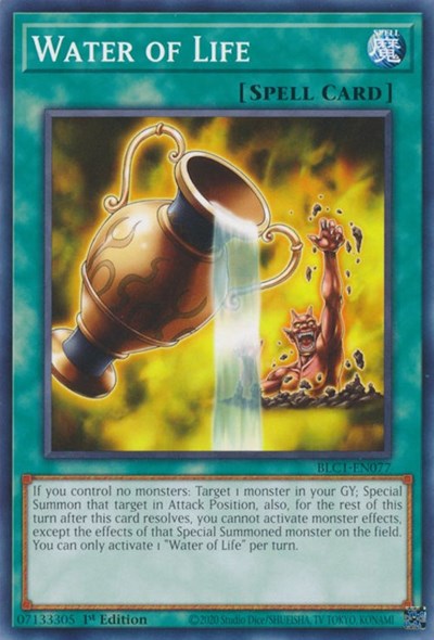 Water of Life (BLC1-EN077) [Battles of Legend: Chapter 1]