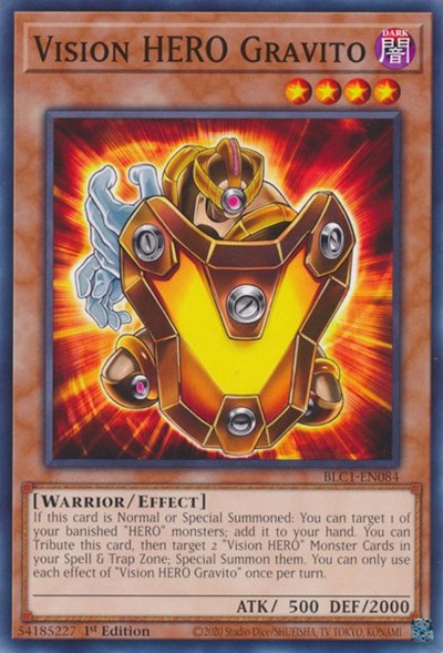 Vision HERO Gravito (BLC1-EN084) [Battles of Legend: Chapter 1]