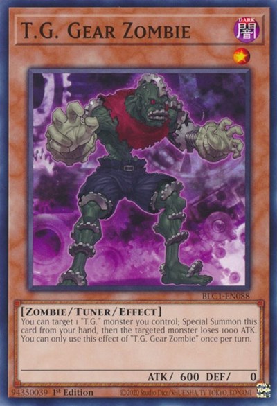 T.G. Gear Zombie (BLC1-EN088) [Battles of Legend: Chapter 1]