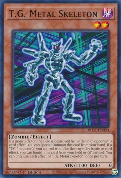 T.G. Metal Skeleton (BLC1-EN090) [Battles of Legend: Chapter 1]
