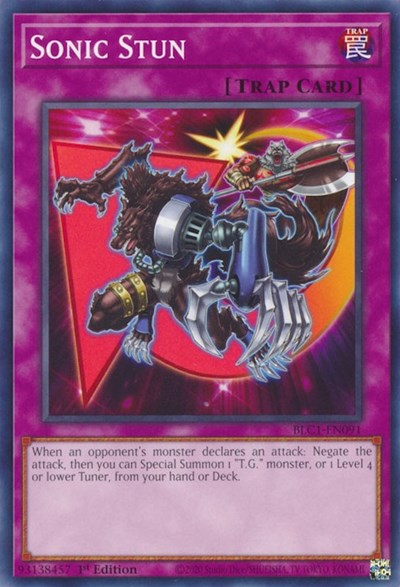 Sonic Stun (BLC1-EN091) [Battles of Legend: Chapter 1]
