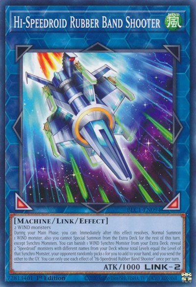 Hi-Speedroid Rubber Band Shooter (BLC1-EN094) [Battles of Legend: Chapter 1]