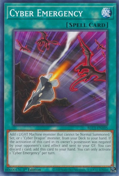 Cyber Emergency (BLC1-EN105) [Battles of Legend: Chapter 1]