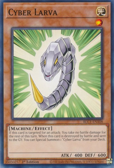 Cyber Larva (BLC1-EN108) [Battles of Legend: Chapter 1]