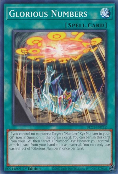 Glorious Numbers (BLC1-EN112) [Battles of Legend: Chapter 1]