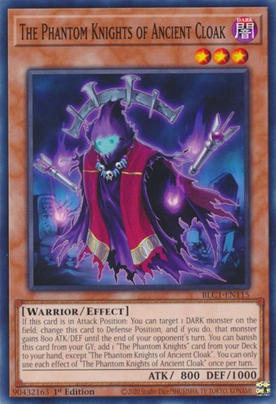 The Phantom Knights of Ancient Cloak (BLC1-EN115) [Battles of Legend: Chapter 1]