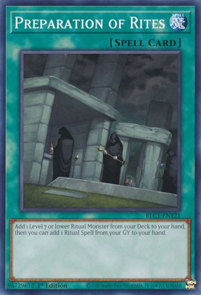 Preparation of Rites (BLC1-EN121) [Battles of Legend: Chapter 1]