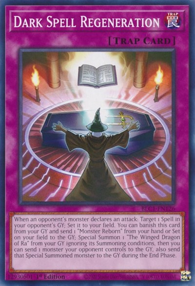 Dark Spell Regeneration (BLC1-EN126) [Battles of Legend: Chapter 1]