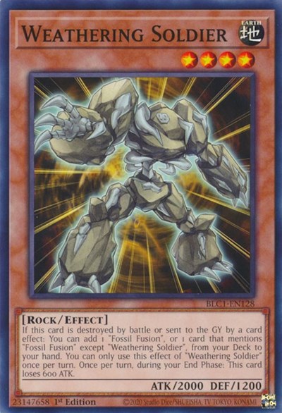 Weathering Soldier (BLC1-EN128) [Battles of Legend: Chapter 1]
