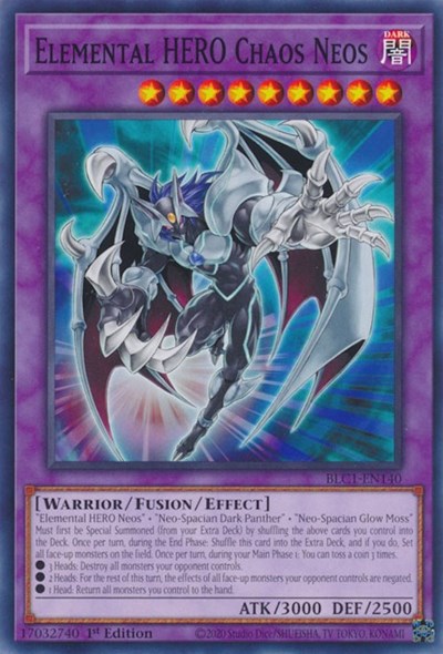 Elemental HERO Chaos Neos (BLC1-EN140) [Battles of Legend: Chapter 1]