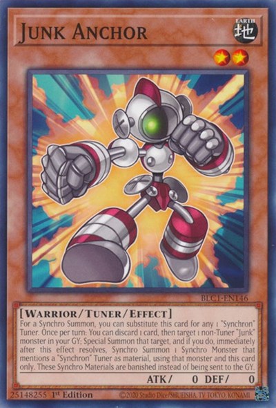 Junk Anchor (BLC1-EN146) [Battles of Legend: Chapter 1]