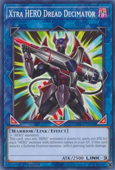 Xtra HERO Dread Decimator (BLC1-EN156) [Battles of Legend: Chapter 1]