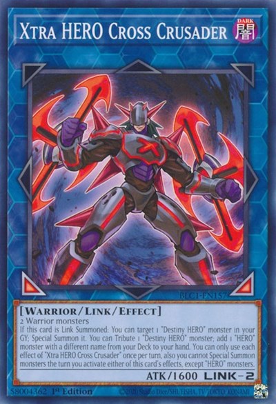 Xtra HERO Cross Crusader (BLC1-EN157) [Battles of Legend: Chapter 1]