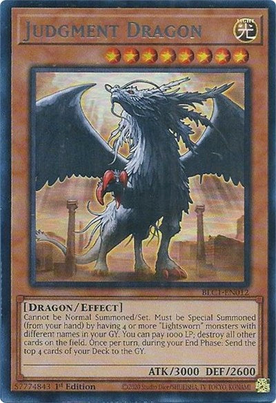 Judgment Dragon (Silver) (BLC1-EN012) [Battles of Legend: Chapter 1]