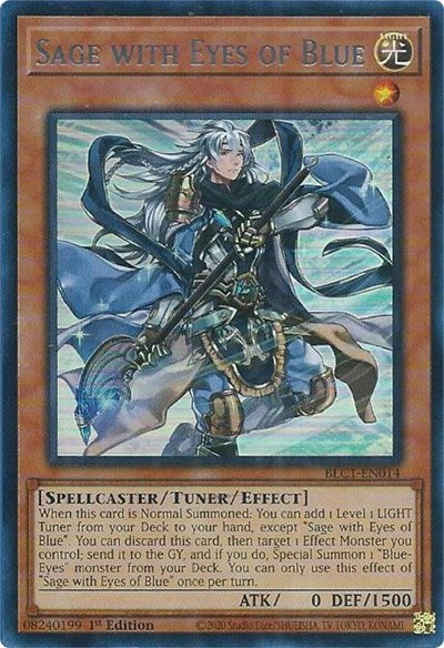 Sage with Eyes of Blue (Silver) (BLC1-EN014) [Battles of Legend: Chapter 1]