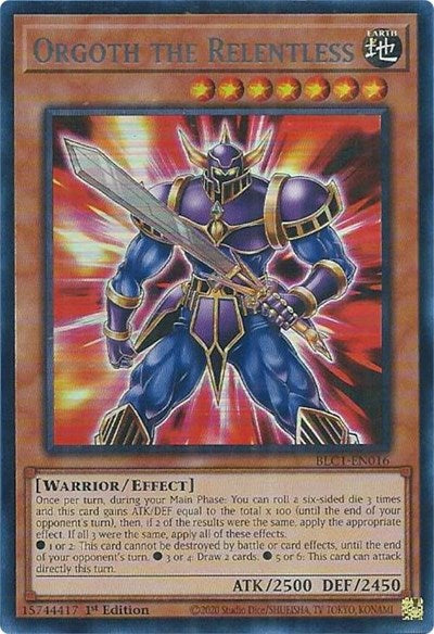Orgoth the Relentless (Silver) (BLC1-EN016) [Battles of Legend: Chapter 1]
