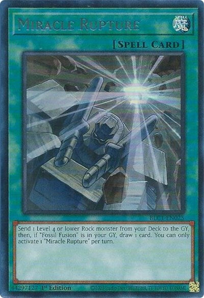 Miracle Rupture (Silver) (BLC1-EN025) [Battles of Legend: Chapter 1]