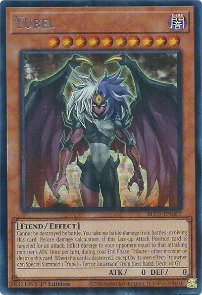 Yubel (Silver) (BLC1-EN027) [Battles of Legend: Chapter 1]