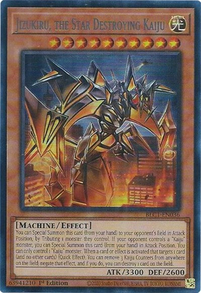Jizukiru, the Star Destroying Kaiju (Silver) (BLC1-EN036) [Battles of Legend: Chapter 1]