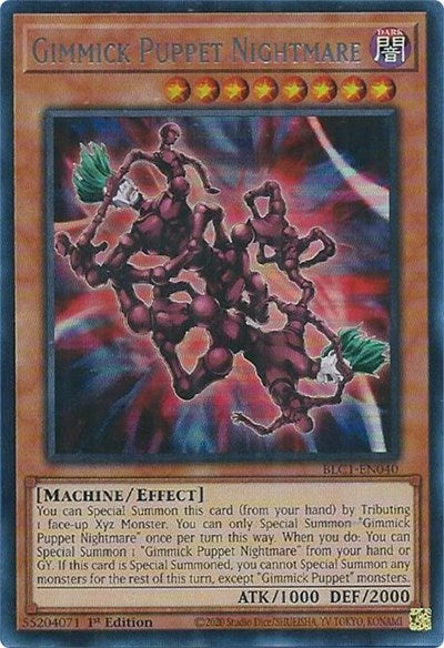 Gimmick Puppet Nightmare (Silver) (BLC1-EN040) [Battles of Legend: Chapter 1]
