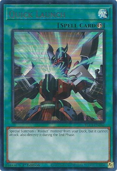 Quick Launch (Silver) (BLC1-EN042) [Battles of Legend: Chapter 1]