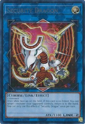 Security Dragon (Silver) (BLC1-EN043) - Battles of Legend: Chapter 1 1st Edition