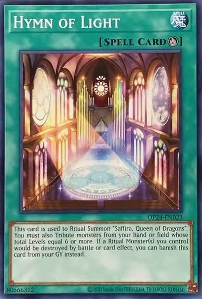 Hymn of Light (OP24-EN023) [OTS Tournament Pack 24]