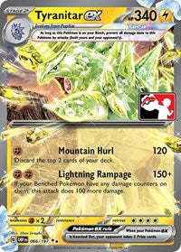 Tyranitar ex (066/197) [Prize Pack Series Cards]