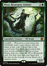 Nissa, Resurgent Animist (22) [Promo Pack: Murders at Karlov Manor]