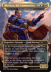Sheldon, the Commander - Ruhan of the Fomori (1695) [Secret Lair Drop Series]
