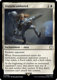 Overencumbered (Surge Foil) (546) [Universes Beyond: Fallout]